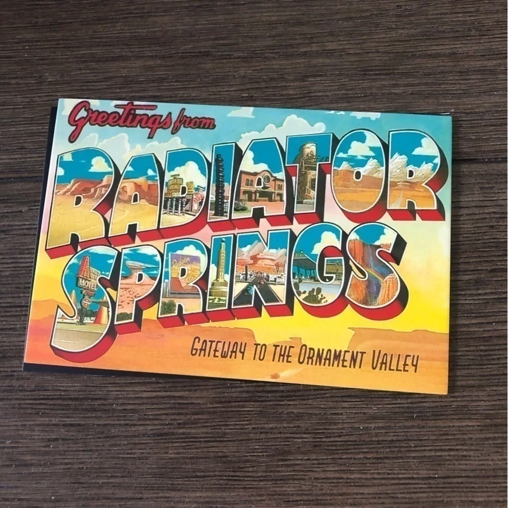 Disney Pixar Movie Postcards: Cars 5 pack.